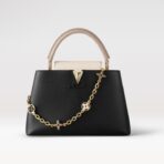 Replica-Louis-Vuitton-Capucines-MM-LV-Bag-Black-Galet-Gray-Pearly-Cream-M20708-1.jpg