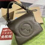 Replica Gucci 751518 Gucci Blondie Small Tote Bag Brown