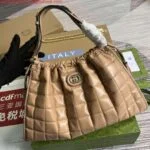 Replica Gucci 746210 Gucci Deco Medium Tote Bag Rose beige