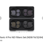 DJI Mavic 4 Pro ND滤镜套装（ND8163264）160美元